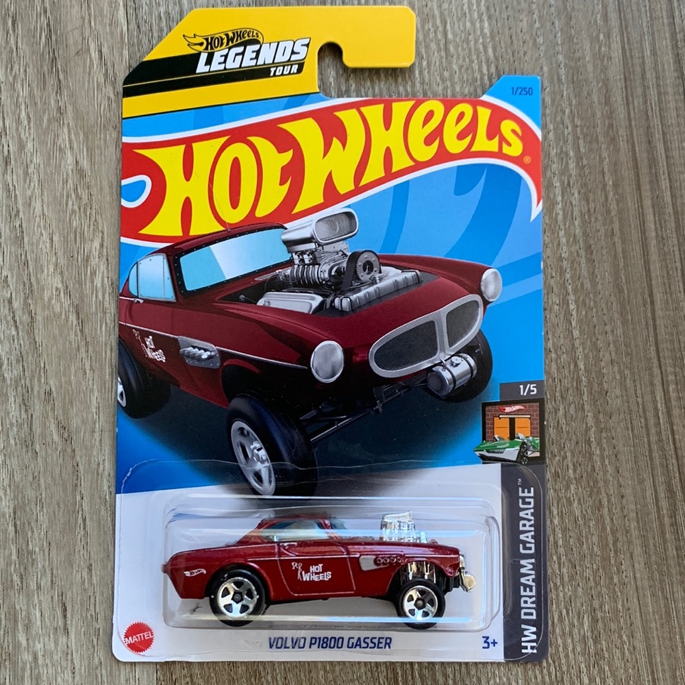 Hot Wheels Volvo P1800 Gasser Race Car HW Dream Garage Hotwheels Legends Tour